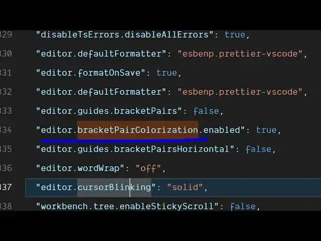 Video thumbnail for How to Enable & Disable Brackets Pair Colorizer in Visual Studio Code IDE Editor