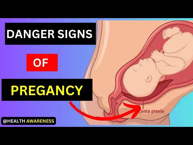 'Video thumbnail for 18 Danger Signs Not To Ignore In Early And Late Pregnancy'