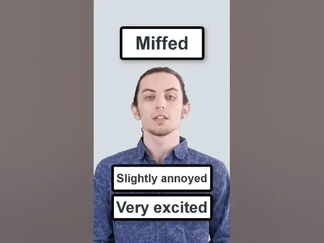 Video thumbnail for 60 seconds of British slang : Part 41