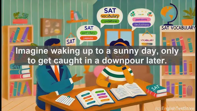 Video thumbnail for 5000 Must Know SAT Vocabulary - Understanding 'Forecast': More Than Just Weather Predictions