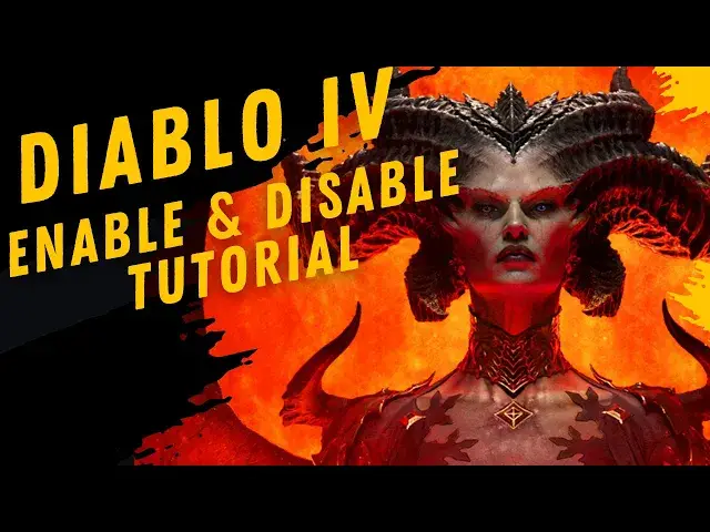 Video thumbnail for How To Enable & Disable Tutorials For Diablo IV