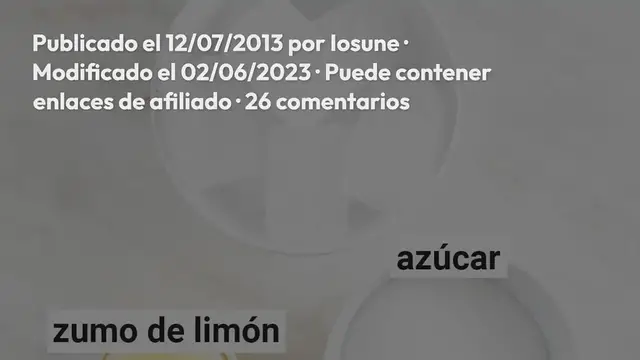 Video thumbnail for Cómo Hacer Limonada Casera en 20 Minutos