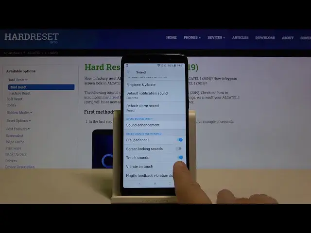 'Video thumbnail for How to Operate Vibration Settings in Alcatel 1 2019 – Enable Vibrations'