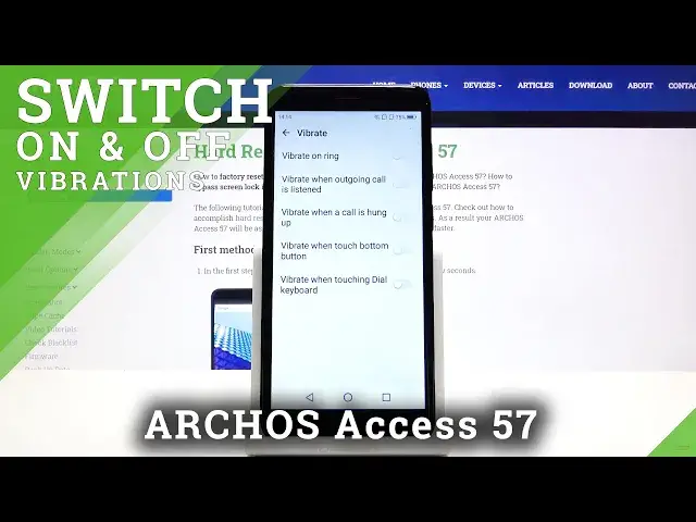 Video thumbnail for How to Choose Vibration Type in Archos Access 57 – Vibration Settings