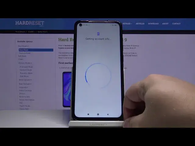 Video thumbnail for How to Add Google Account on XIAOMI Redmi Note 9 – Sing into Google