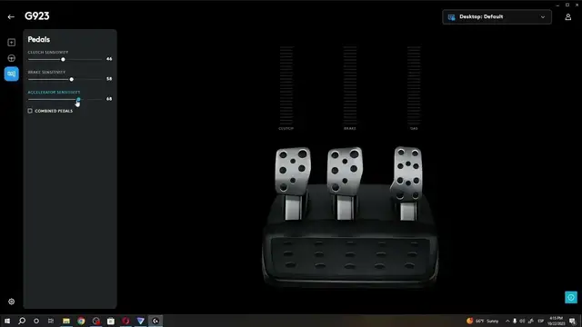 Video thumbnail for How To Adjust Accelerator Pedal Sensitivity on Logitech G923