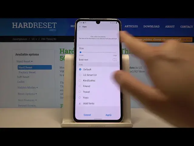 'Video thumbnail for How to Change Font Size in LG V60 ThinQ – Make Text Bigger or Smaller'