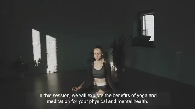 Video thumbnail for Yoga and Meditation for Well-being