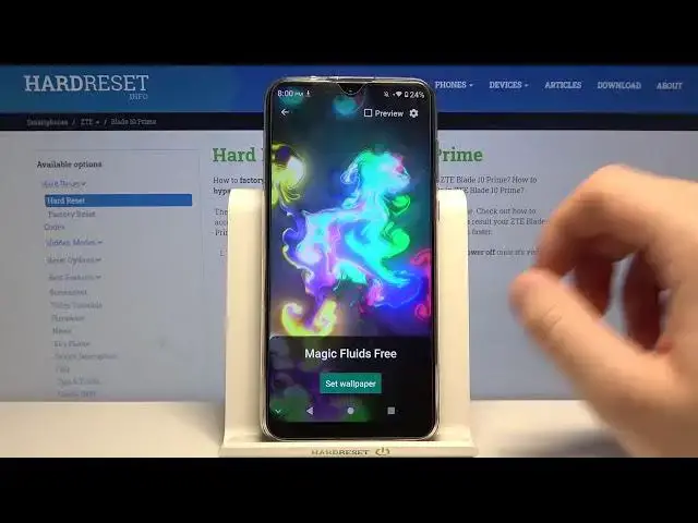 Video thumbnail for How to Set Animated Magic Fluids as Wallpaper on ZTE Blade 10 Prime – Live Wallpaper