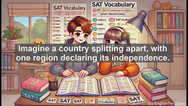Video thumbnail for 5000 Must Know SAT Vocabulary - Secede: The Powerful Verb Behind Political Separations