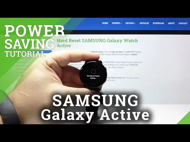 'Video thumbnail for How to Activate Power Saving Mode on SAMSUNG Galaxy Watch Active – Battery Saver'