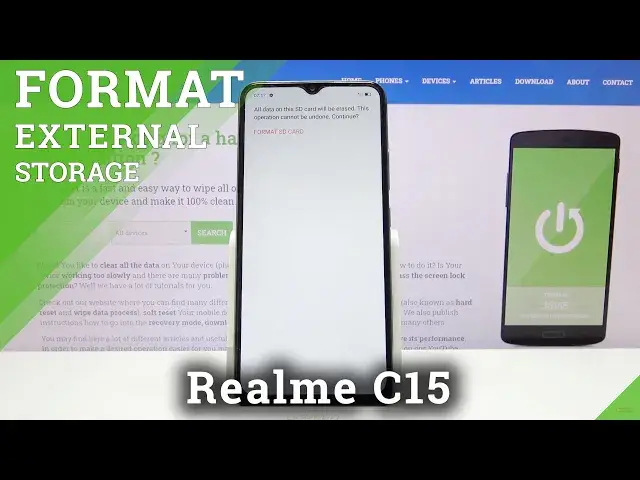 'Video thumbnail for How to Format SD Card in Realme C15 - Delate Data from SD Card'