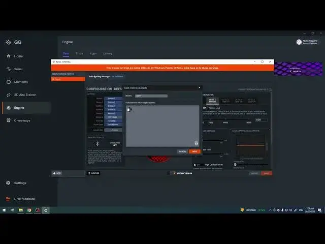 Video thumbnail for How To Make New Configuration Profiles on Steelseries Aerox 3?