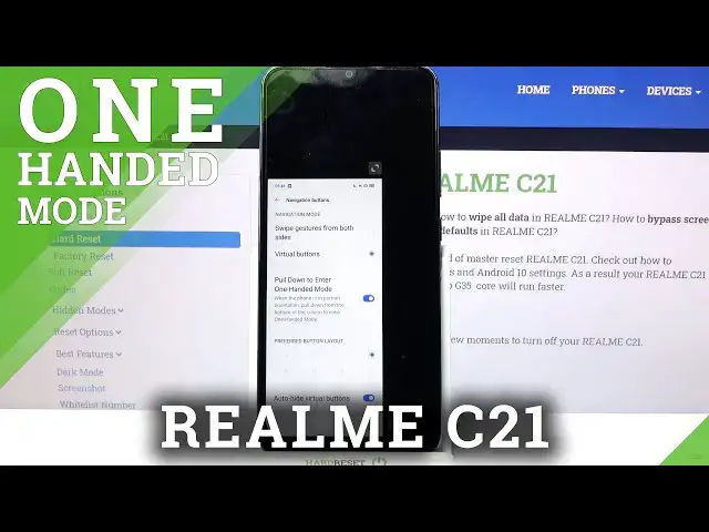 'Video thumbnail for How to Turn On One-Handed Mode – Accessibility Settings on REALME C21'