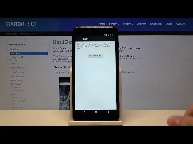 Video thumbnail for Hard Reset Archos Core 57S - Factory Data Reset & Screelock Removal