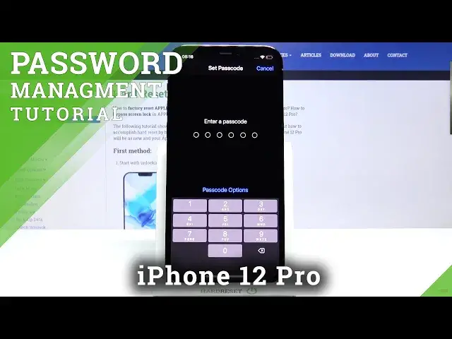 'Video thumbnail for How to Set Up Screen Lock on iPhone 12 Pro – Use Password & Pattern'