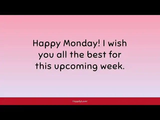Video thumbnail for Happy Monday Morning Greetings, Wishes and Messages 🌞😊 Start the Week with Positivity