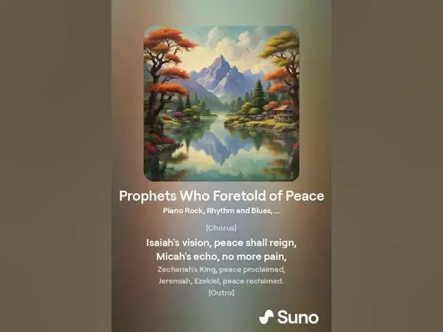 Video thumbnail for Voices of Peace: Isaiah, Micah, Zechariah, Jeremiah, and Ezekiel