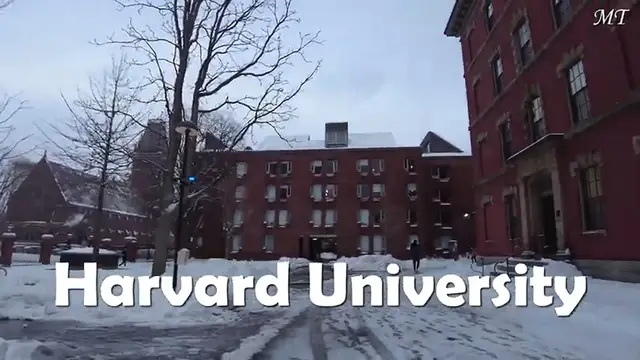 Video thumbnail for Harvard University 4K Campus Walking Tour  Science Center + Memorial Hall + Arts Museum