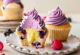 Video thumbnail for Vegan Lemon Blueberry Cupcakes