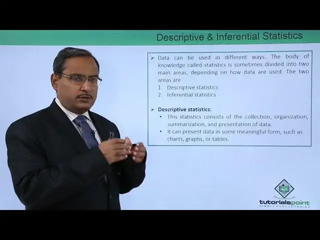 Video thumbnail for Machine Learning - The Nature of Probability and Statistics - Descriptive and Inferential Statistics