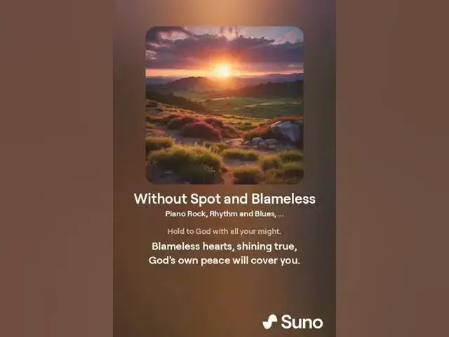 Video thumbnail for Be Found by Him in Peace, Without Spot and Blameless