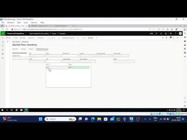 'Video thumbnail for Project management Accounting in D365 live'