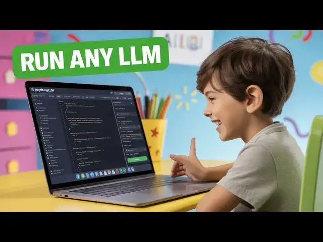 'Video thumbnail for Run Any LLM AI Models Locally with AnythingLLM Desktop App —Your Private AI Workbench'