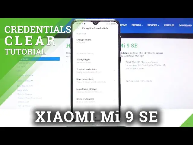 'Video thumbnail for How to Clear Credentials on XIAOMI Mi 9 SE – Remove All Licenses'