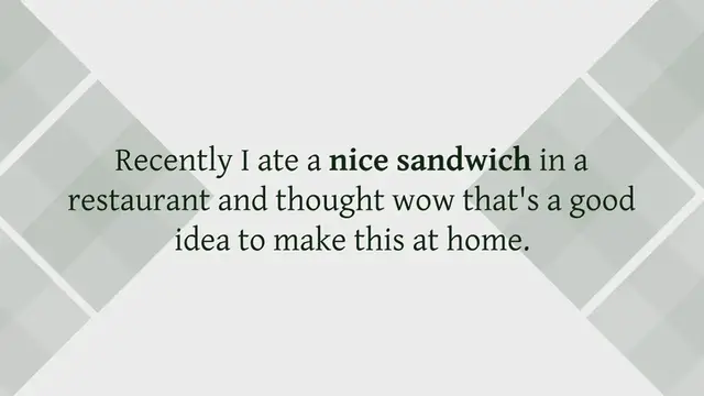 Video thumbnail for Marinated chicken thigh on toasted toast