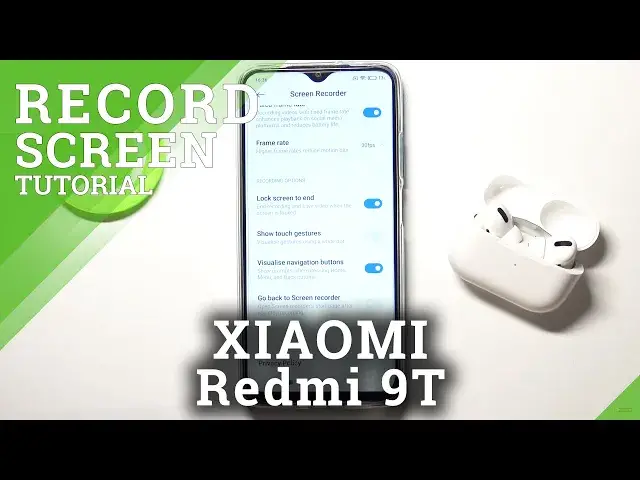 'Video thumbnail for How to Manage Screen Touches of Screen Recorder on XIAOMI Redmi 9T – Screen Recording Options'