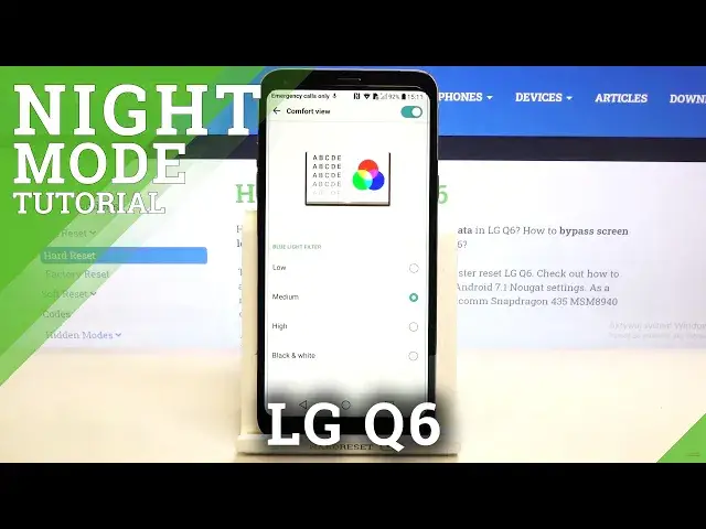Video thumbnail for How to Enable Eye Comfort Mode in LG Q6 – Night Light Settings