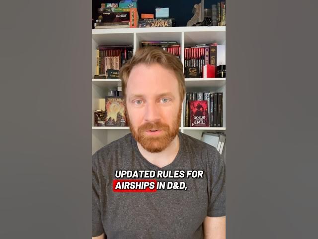 Video thumbnail for New Airship rules for DnD! They’re mostly great!
