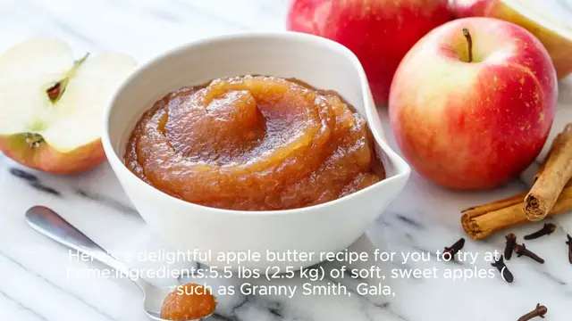 Video thumbnail for Apple butter recipe