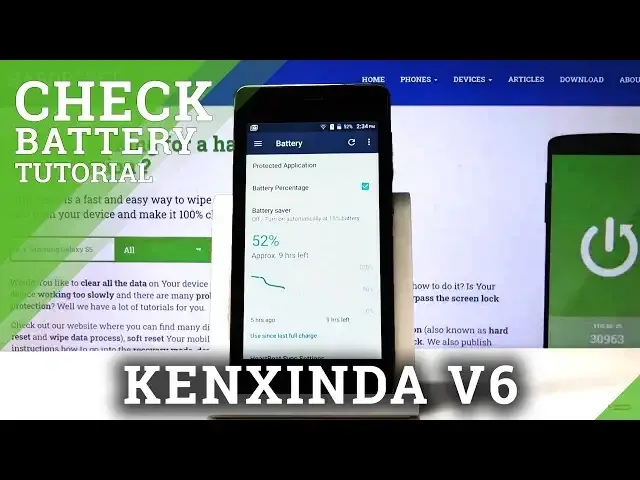 'Video thumbnail for How to Show Battery Percentage in KENXINDA V6 – Battery Icon'