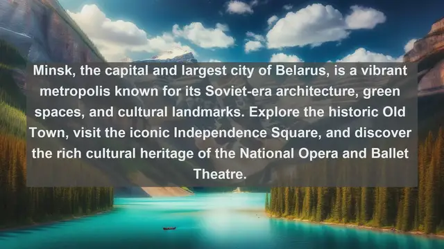 Video thumbnail for Exploring Belarus: Top 10 Biggest Cities in the Heart of Eastern Europe