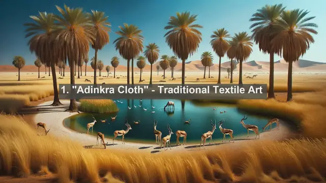 Video thumbnail for Exploring Ghana's Artistic Heritage: Top 10 Masterpieces to Discover