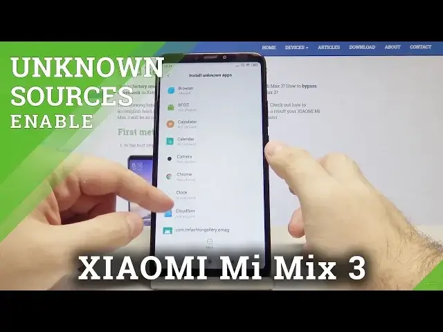 'Video thumbnail for How to Enable Unknown Sources in XIAOMI Mi Max 3 - App Installation'