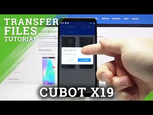 Video thumbnail for How to Transfer Files From CUBOT X19 – Move Data from Internal Storage to SD Card