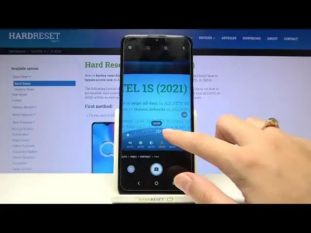 Video thumbnail for How to Use Camera Pro Mode in ALCATEL 1S (2021)  - Advanced Camera Options