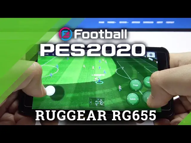 'Video thumbnail for Pro Evolution Soccer on RUGGEAR RG655 - Gaming Quality Checkup'