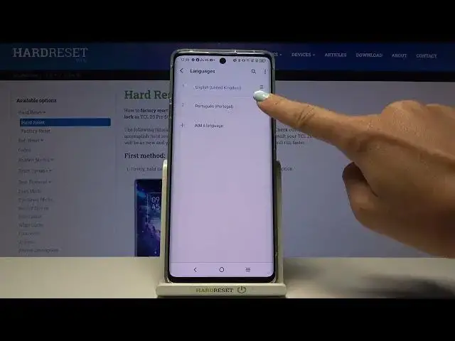 'Video thumbnail for Change TCL 20 Pro 5G Main Language - System Customizations'