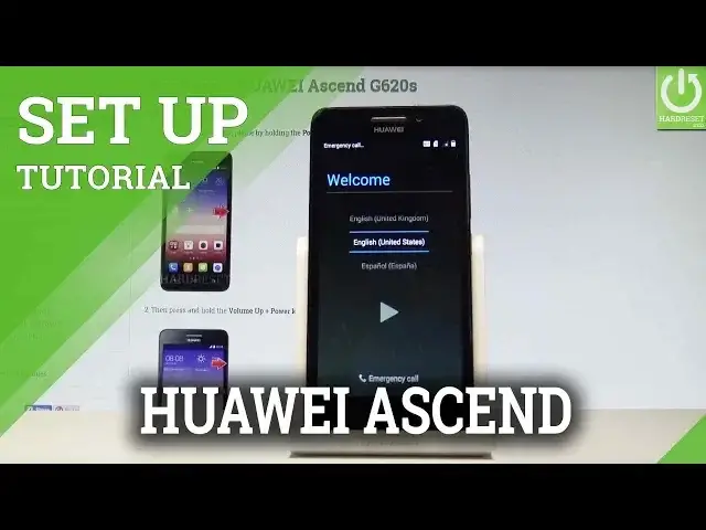 'Video thumbnail for How to Set Up / Activate HUAWEI Ascend G620s |HardReset.Info'
