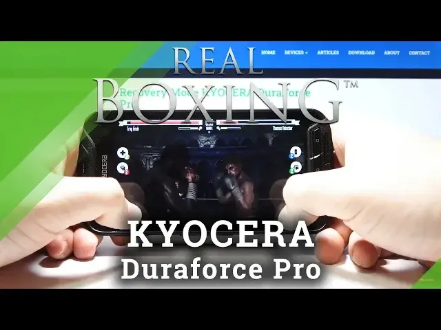 Video thumbnail for Real Boxing on KYOCERA Duraforce Pro – FPS Checkup