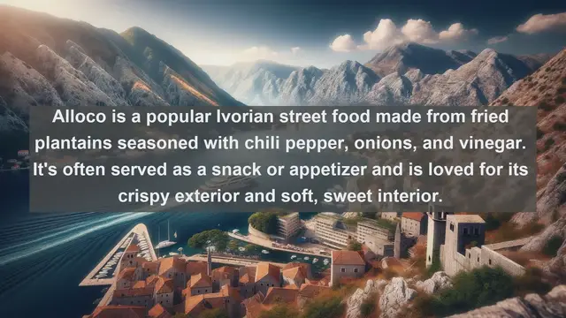 Video thumbnail for Explore the Culinary Wonders of Côte d'Ivoire: Top 10 Irresistible Ivorian Dishes to Savor