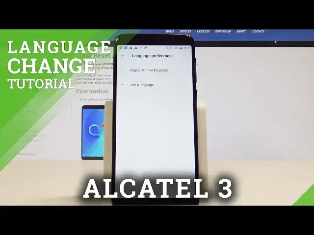 'Video thumbnail for How to Change Language on ALCATEL 3 - Set Up ALCATEL Language'