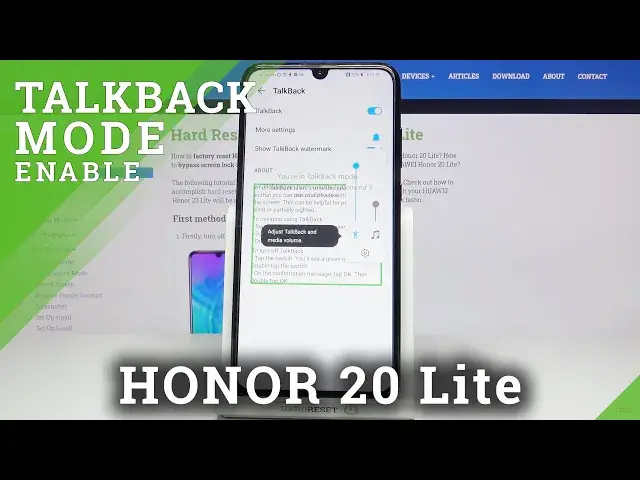 Video thumbnail for How to Activate TalkBack on HUAWEI Honor 20 Lite– Use TalkBack