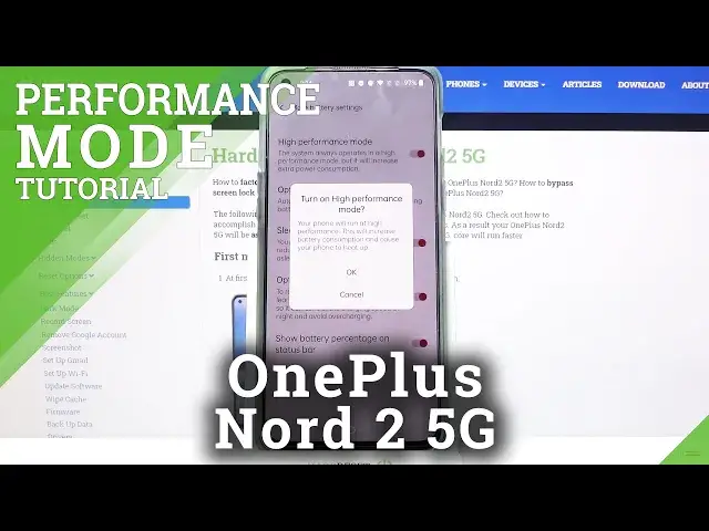 Video thumbnail for How to Activate High Performance Mode on OnePlus Nord 2 – Adjust Battery Options