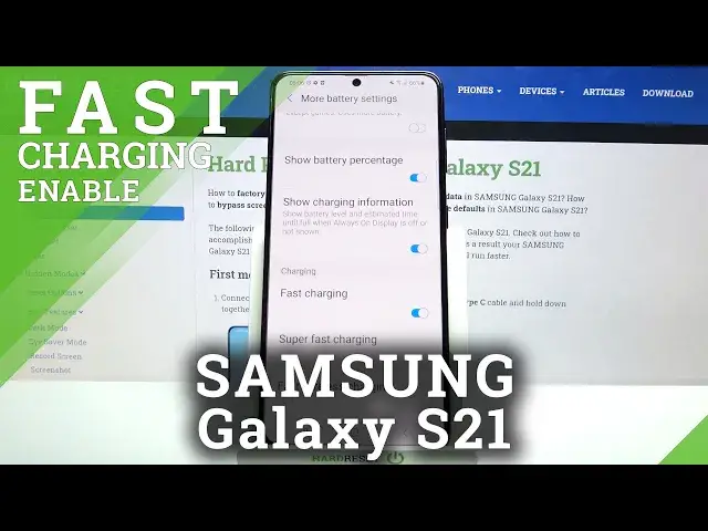 'Video thumbnail for How to Turn On Fast Charging on SAMSUNG Galaxy S21 – Enable Fast Charging'