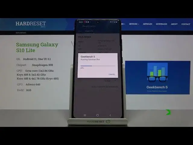 'Video thumbnail for Samsung Galaxy S10 Lite - Geekbench 5 CPU Benchmark'